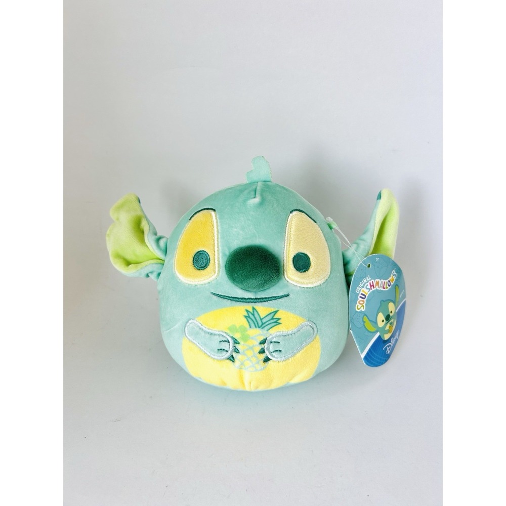 Disney Stitch Squishmallow Pineapple‎ Scented Stuffed Plush 5" Toy With Tags